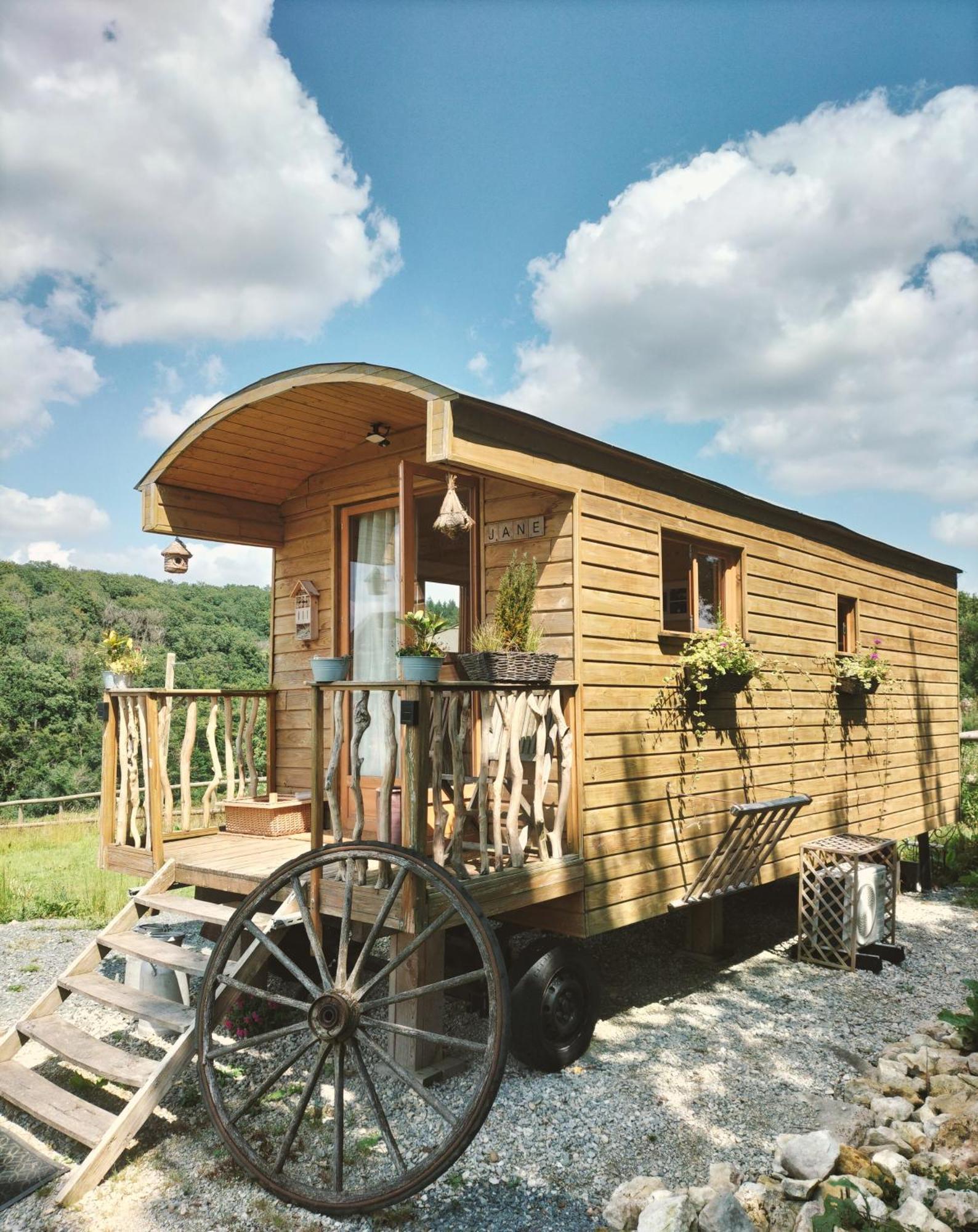 La Roulotte De Jane Margon (Eure-et-Loir) Exterior foto